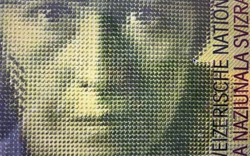 Sophie Taeuber Arp Banknote 50 Franken in #diepodcastin über Memes&Bilder: Isabel Rohner & Regula Staempfli über Gerda Jo Werner, Frauen auf Banknoten, dann "Zeigt die Freier", dann sehr traurig: das Andenken der ermordeten Deutsch-Israelin Shani Louk & über das demokratieverachtende Hate-Gesetz in Schottland.